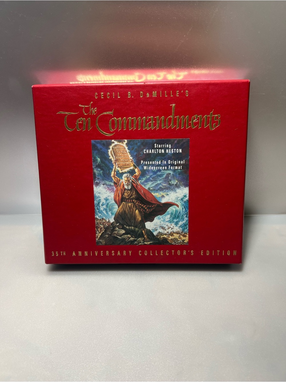 The Ten Commandments 35th Anniversary Collector's Edition - Red Box